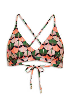 სუპერდრაი საცურაო კოსტუმი - ზედა Cross back triangle bikini top