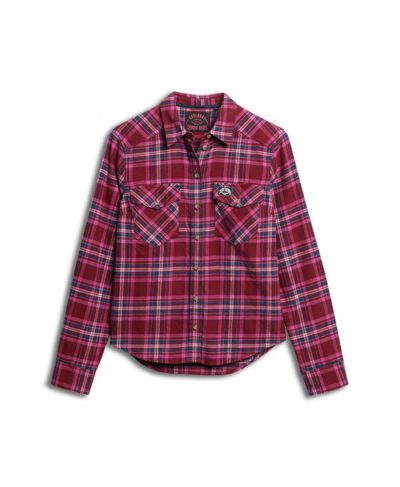 სუპერდრაი პერანგი Lumberjack check flannel shirt 