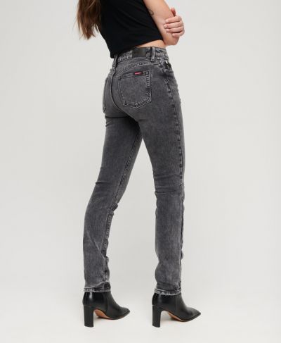 Vintage mid rise slim jeans